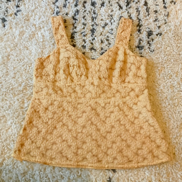 SOLD Vintage Liz & Co Pastel Embroidered Sleeveless Top - Picture 9 of 9